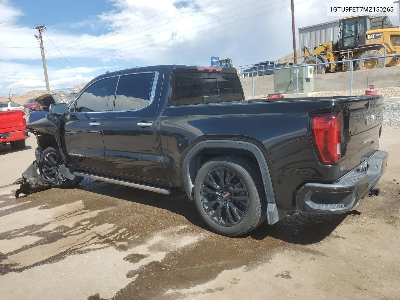 2021 GMC Sierra K1500 Denali VIN: 1GTU9FET7MZ150265 Lot: 71635354