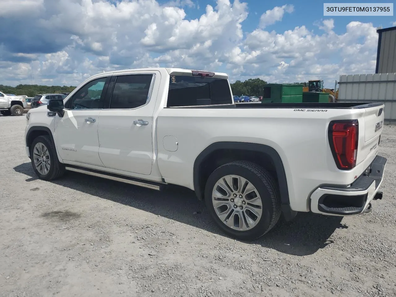 2021 GMC Sierra K1500 Denali VIN: 3GTU9FET0MG137955 Lot: 71658644