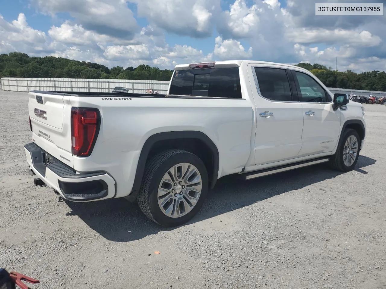 2021 GMC Sierra K1500 Denali VIN: 3GTU9FET0MG137955 Lot: 71658644