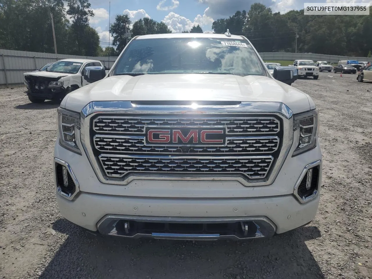 3GTU9FET0MG137955 2021 GMC Sierra K1500 Denali