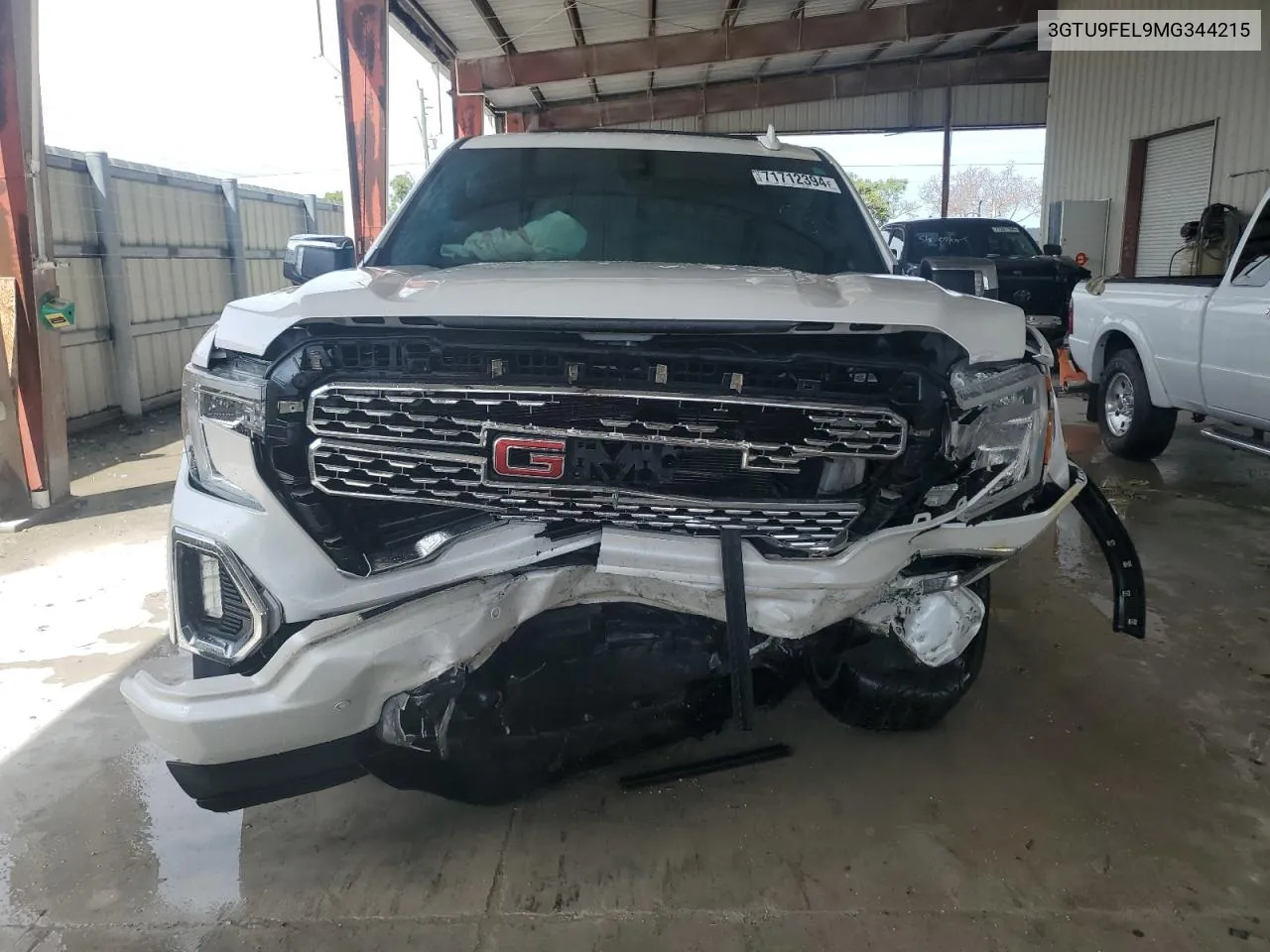 2021 GMC Sierra K1500 Denali VIN: 3GTU9FEL9MG344215 Lot: 71712394