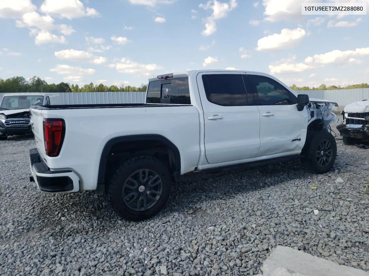 2021 GMC Sierra K1500 At4 VIN: 1GTU9EET2MZ288080 Lot: 71737144