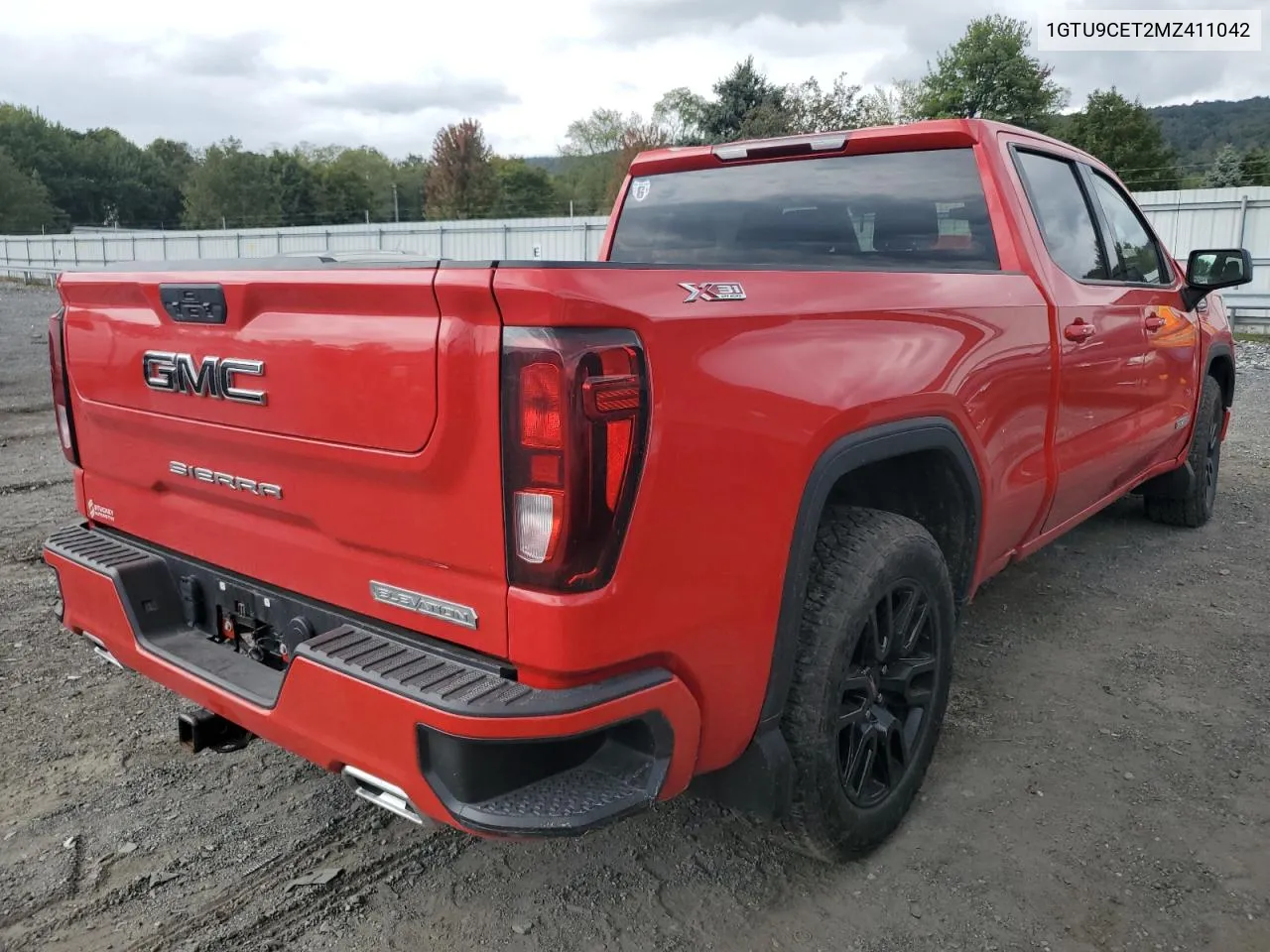 2021 GMC Sierra K1500 Elevation VIN: 1GTU9CET2MZ411042 Lot: 71799644