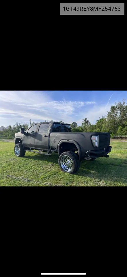 2021 GMC Sierra K2500 Denali VIN: 1GT49REY8MF254763 Lot: 71806614