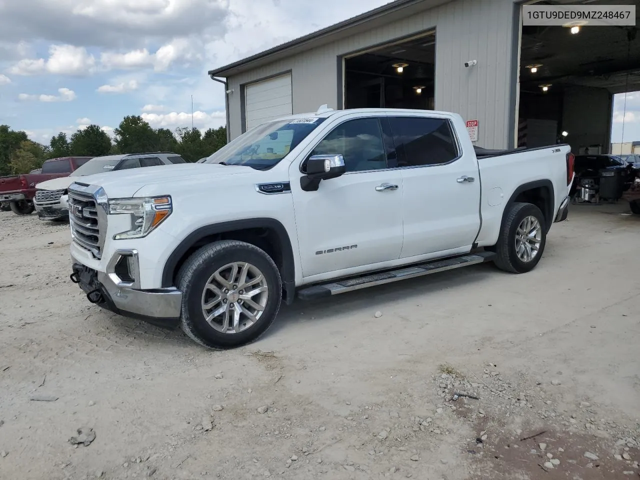 2021 GMC Sierra K1500 Slt VIN: 1GTU9DED9MZ248467 Lot: 71831544