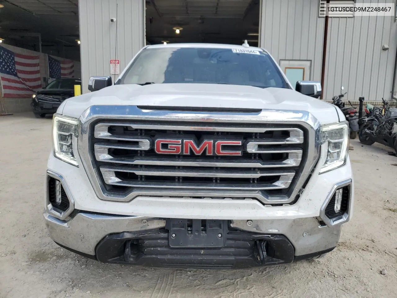 2021 GMC Sierra K1500 Slt VIN: 1GTU9DED9MZ248467 Lot: 71831544