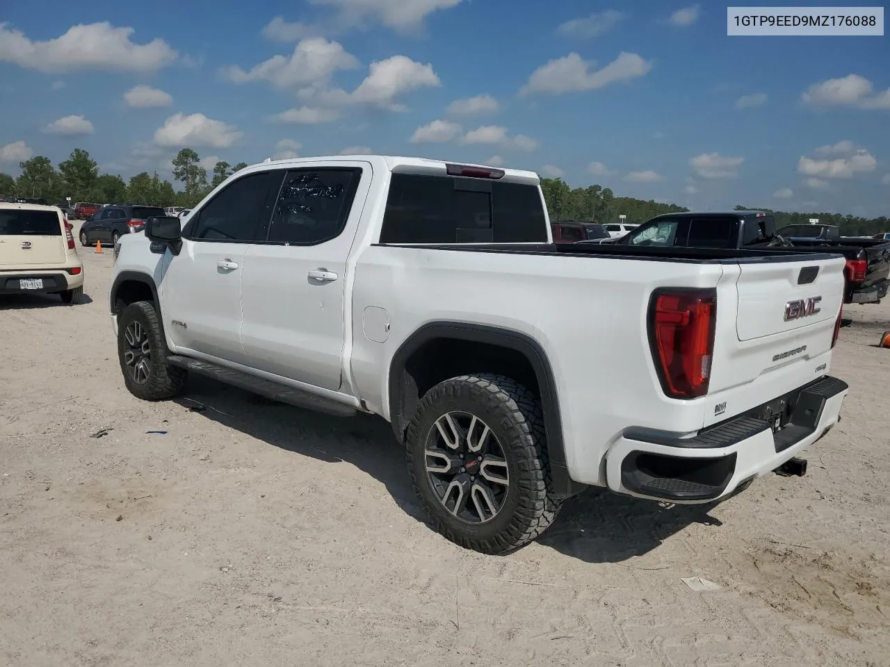 2021 GMC Sierra K1500 At4 VIN: 1GTP9EED9MZ176088 Lot: 72194294