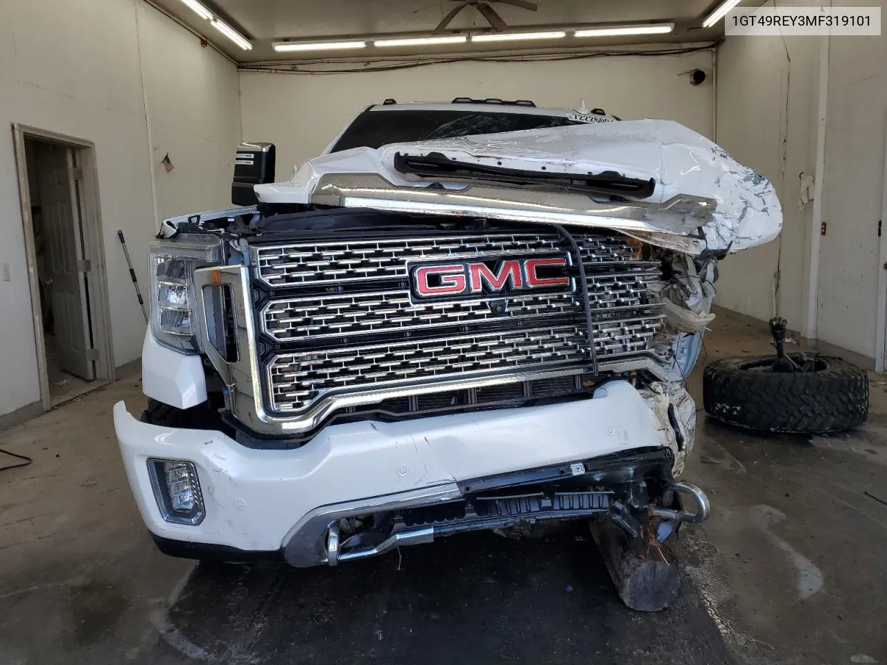 2021 GMC Sierra K2500 Denali VIN: 1GT49REY3MF319101 Lot: 72226094