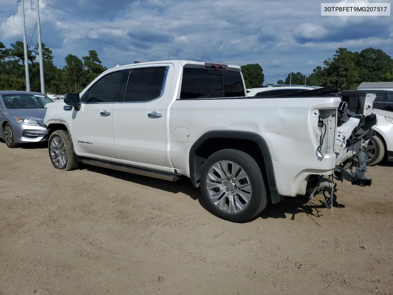 2021 GMC Sierra C1500 Denali VIN: 3GTP8FET9MG207517 Lot: 72330274