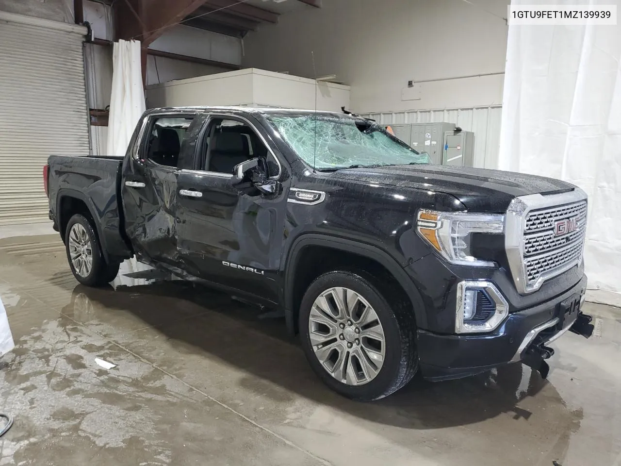 2021 GMC Sierra K1500 Denali VIN: 1GTU9FET1MZ139939 Lot: 72379434