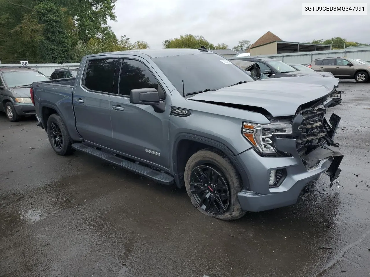 3GTU9CED3MG347991 2021 GMC Sierra K1500 Elevation