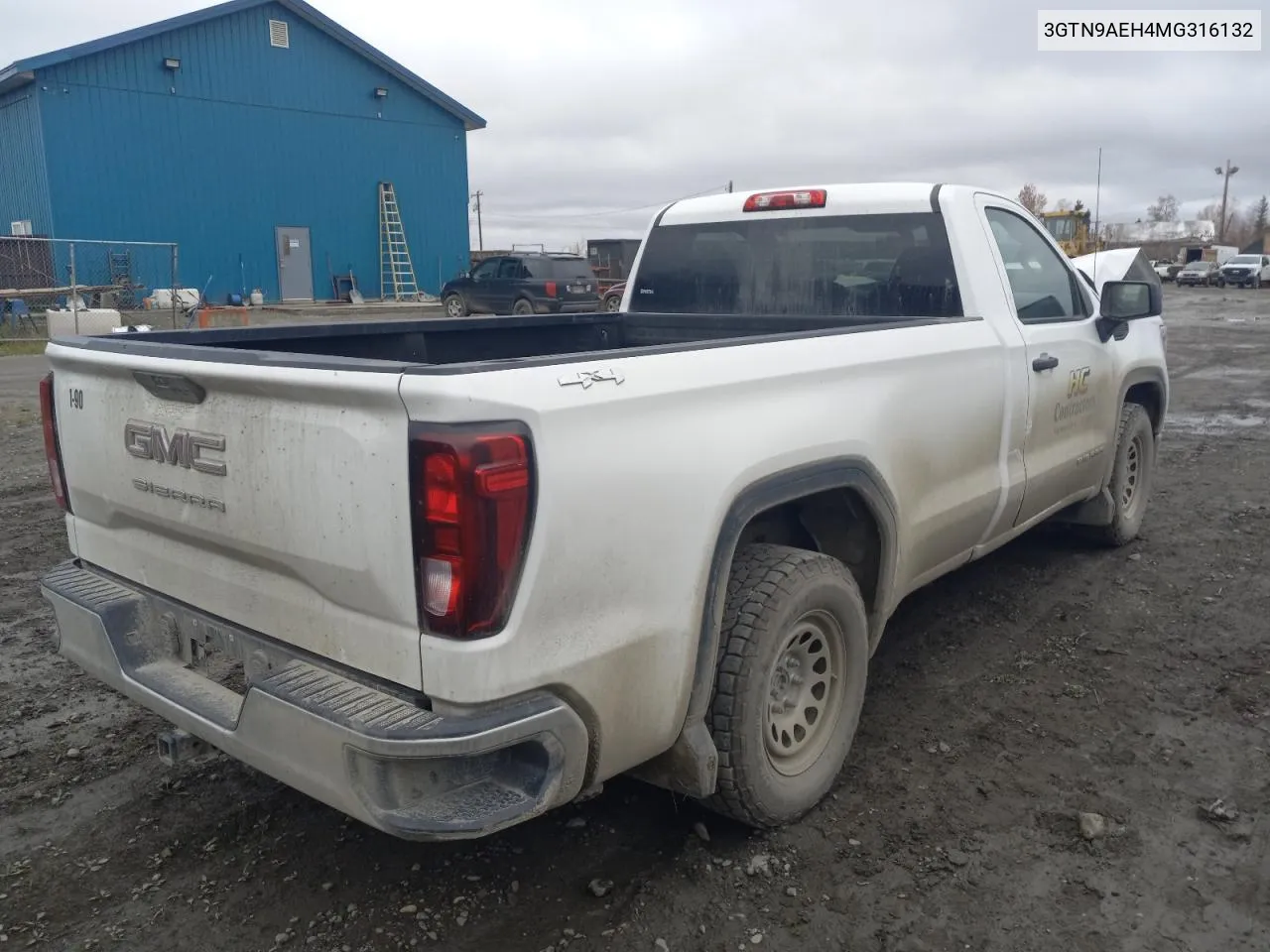 3GTN9AEH4MG316132 2021 GMC Sierra K1500