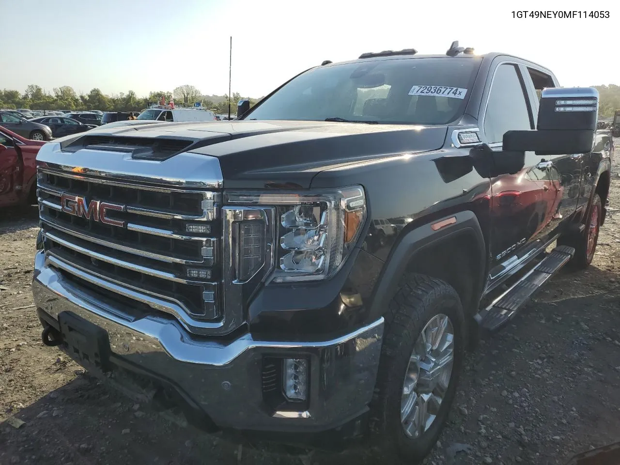 2021 GMC Sierra K2500 Slt VIN: 1GT49NEY0MF114053 Lot: 72936774