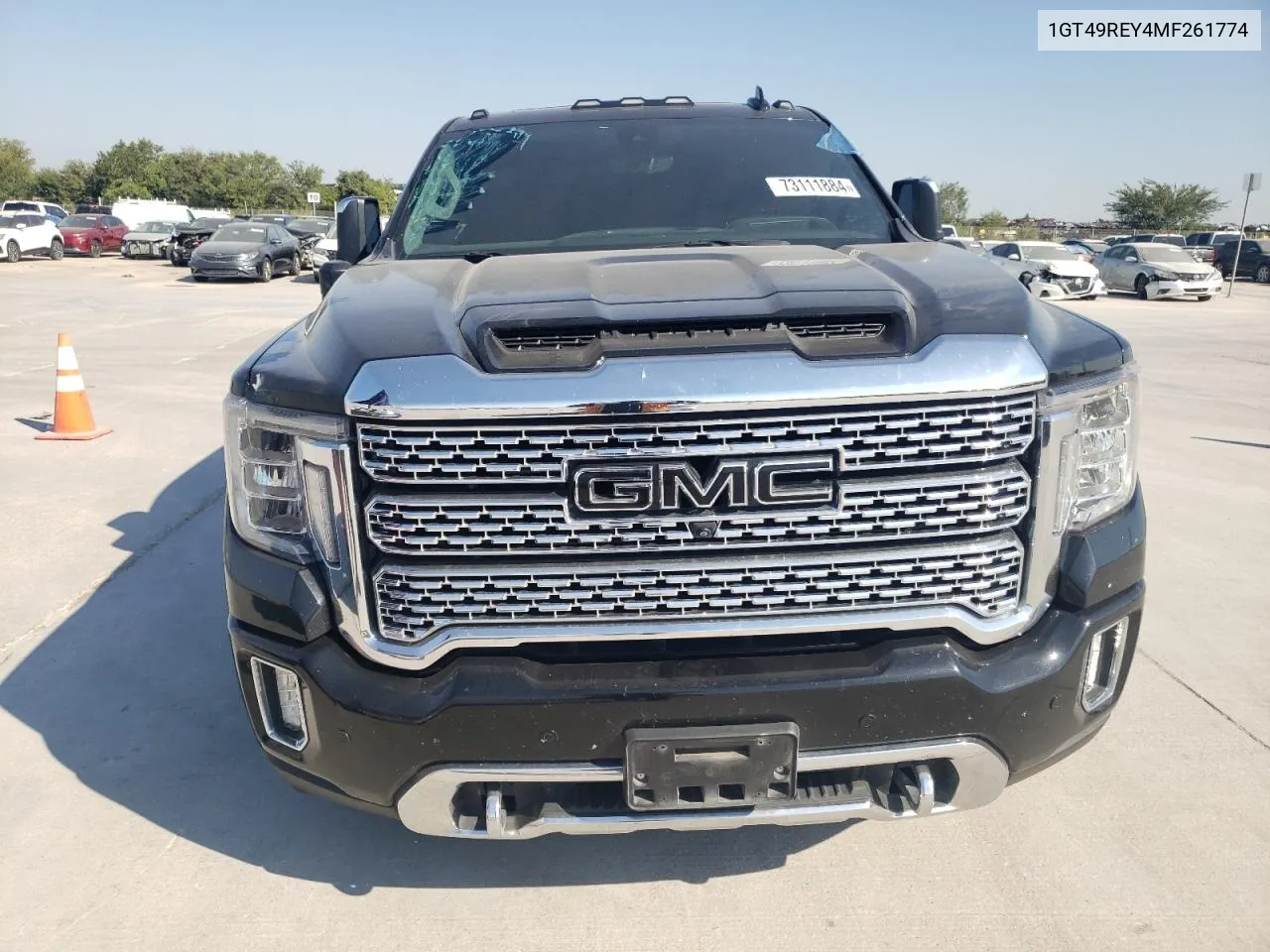 2021 GMC Sierra K2500 Denali VIN: 1GT49REY4MF261774 Lot: 73111884