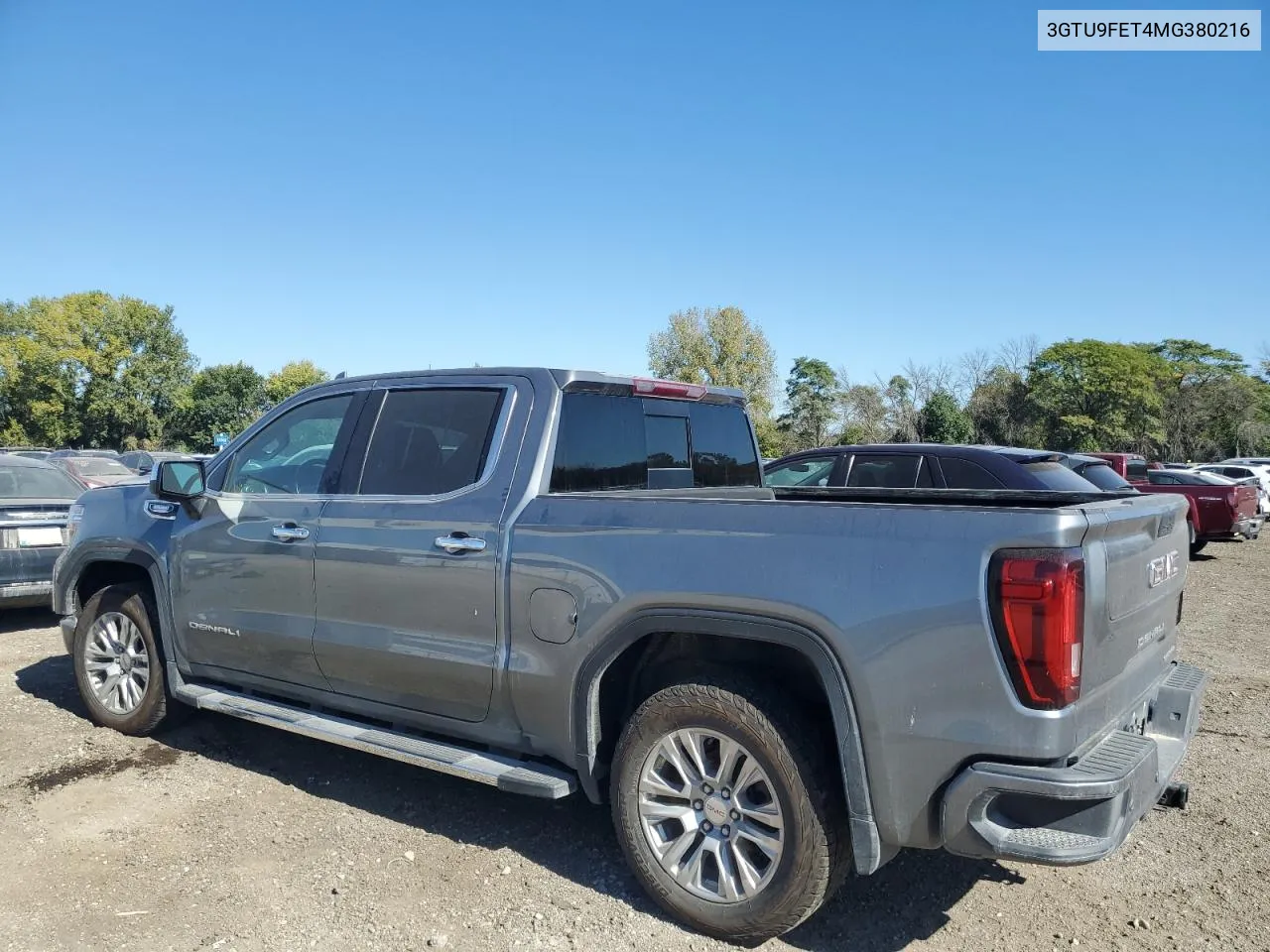 3GTU9FET4MG380216 2021 GMC Sierra K1500 Denali