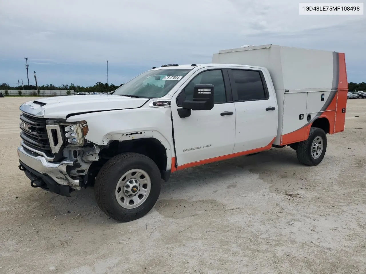 2021 GMC Sierra C2500 Heavy Duty VIN: 1GD48LE75MF108498 Lot: 73177574