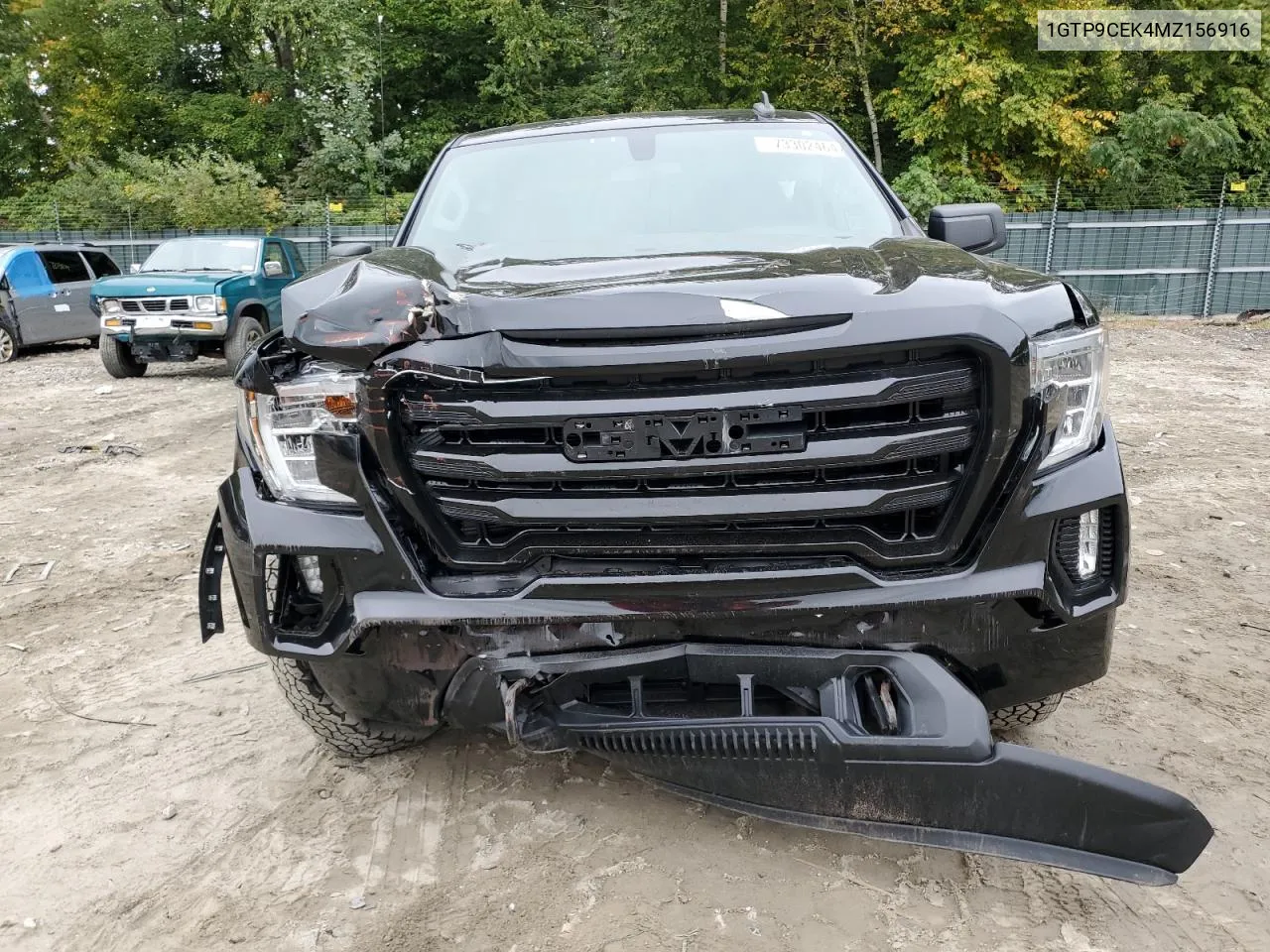 2021 GMC Sierra K1500 Elevation VIN: 1GTP9CEK4MZ156916 Lot: 73302464