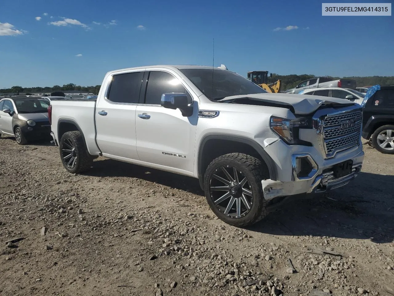 2021 GMC Sierra K1500 Denali VIN: 3GTU9FEL2MG414315 Lot: 73697404