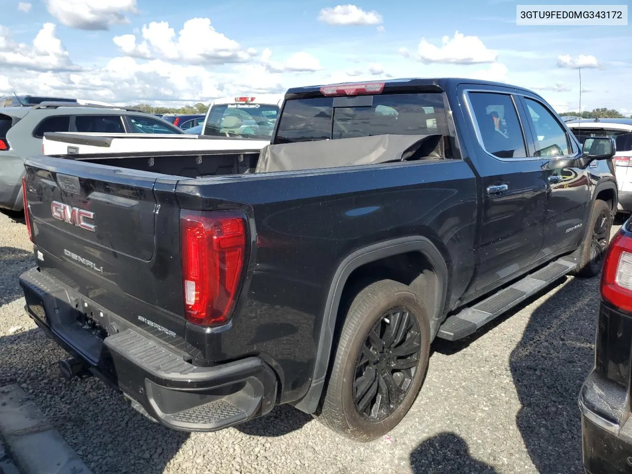 3GTU9FED0MG343172 2021 GMC Sierra K1500 Denali