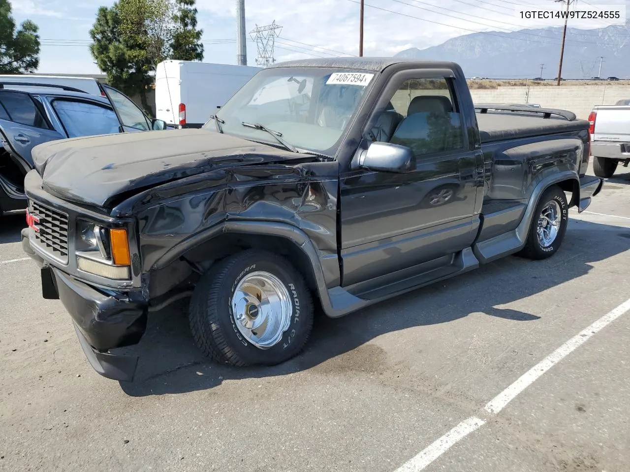 2021 GMC Sierra C1500 VIN: 1GTEC14W9TZ524555 Lot: 74067594