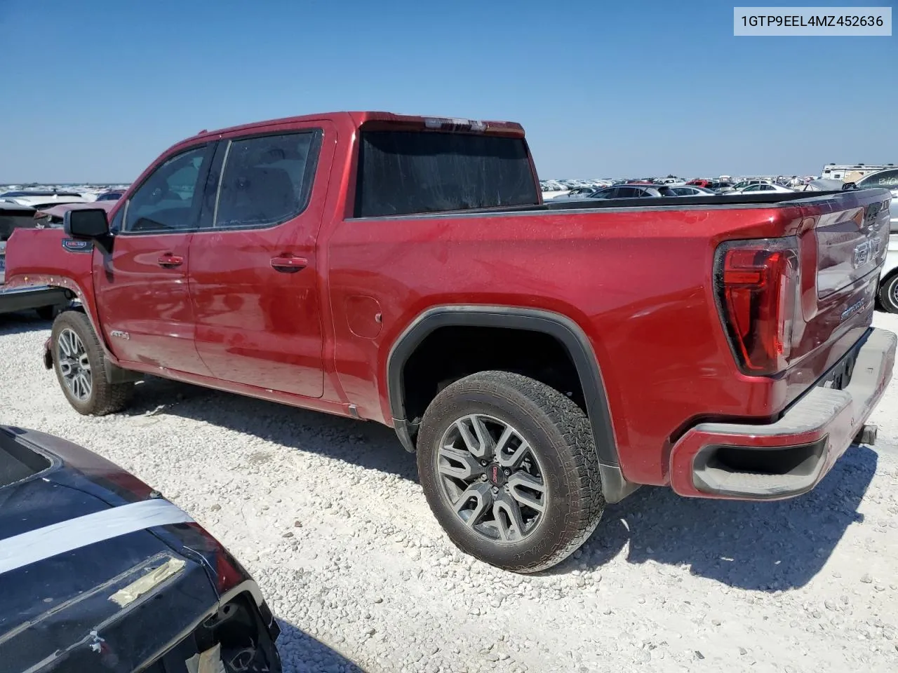 2021 GMC Sierra K1500 At4 VIN: 1GTP9EEL4MZ452636 Lot: 74471824