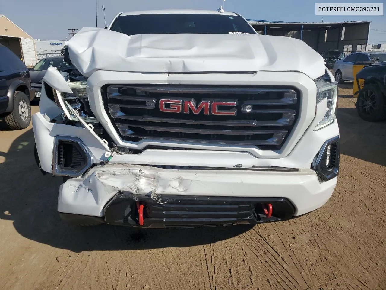 2021 GMC Sierra K1500 At4 VIN: 3GTP9EEL0MG393231 Lot: 74509634