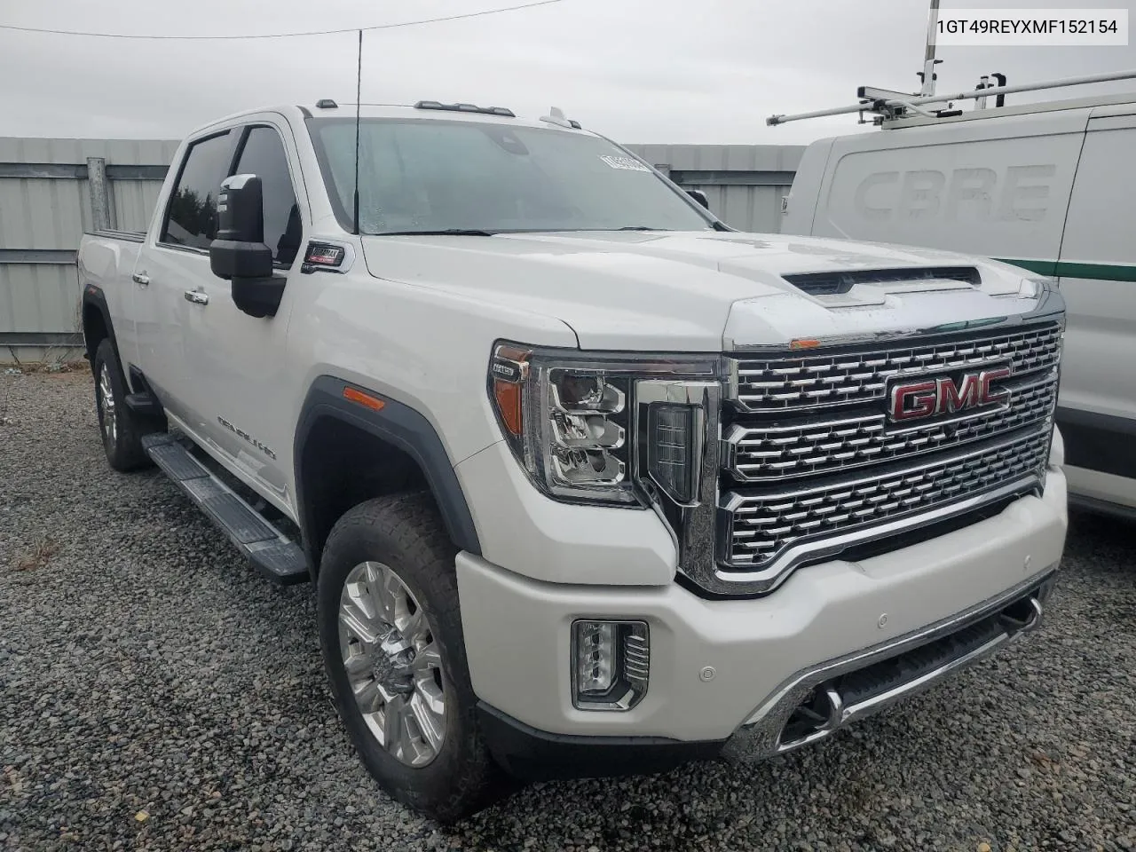 2021 GMC Sierra K2500 Denali VIN: 1GT49REYXMF152154 Lot: 74551064