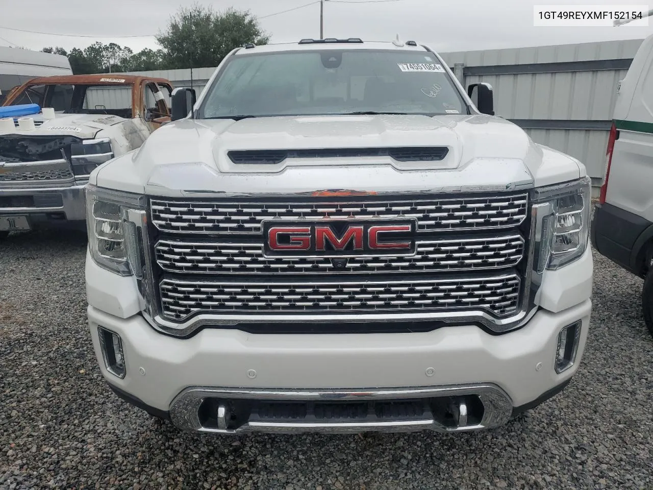 2021 GMC Sierra K2500 Denali VIN: 1GT49REYXMF152154 Lot: 74551064