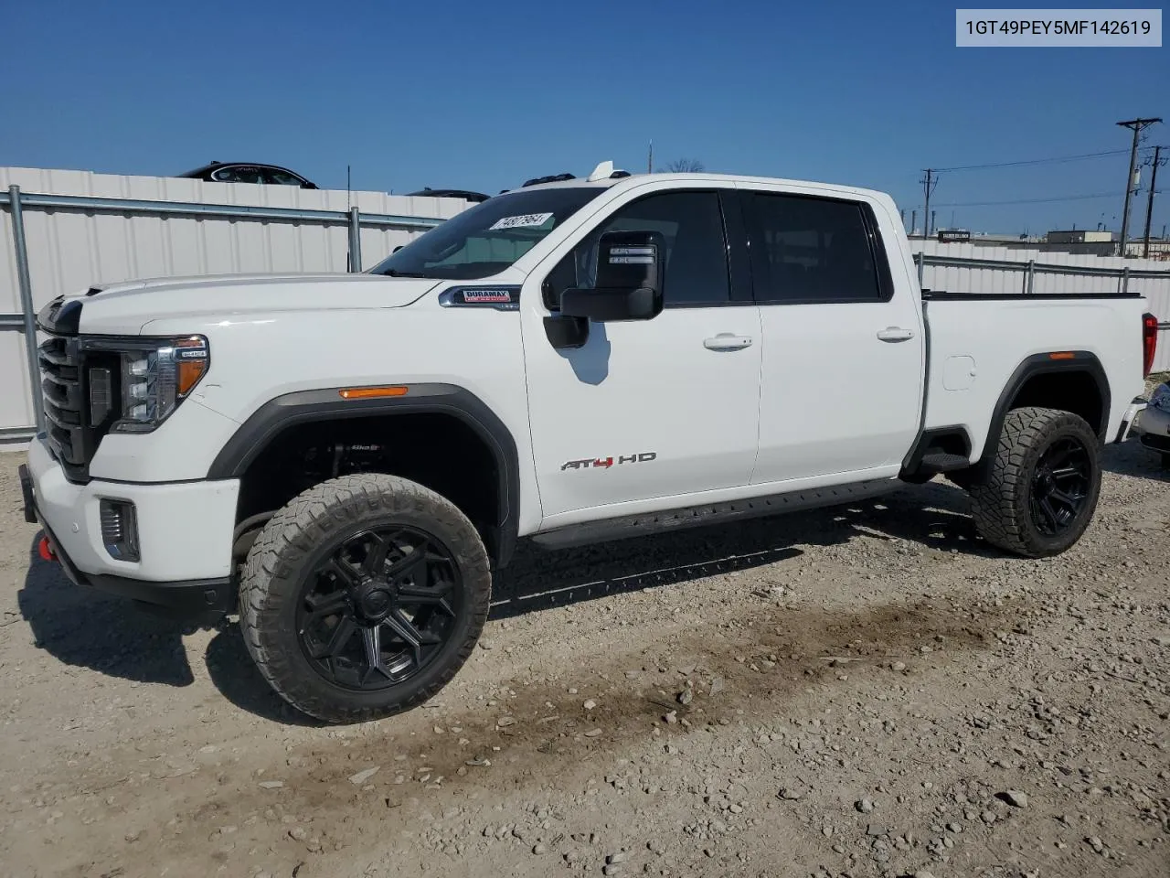 2021 GMC Sierra K2500 At4 VIN: 1GT49PEY5MF142619 Lot: 74807964