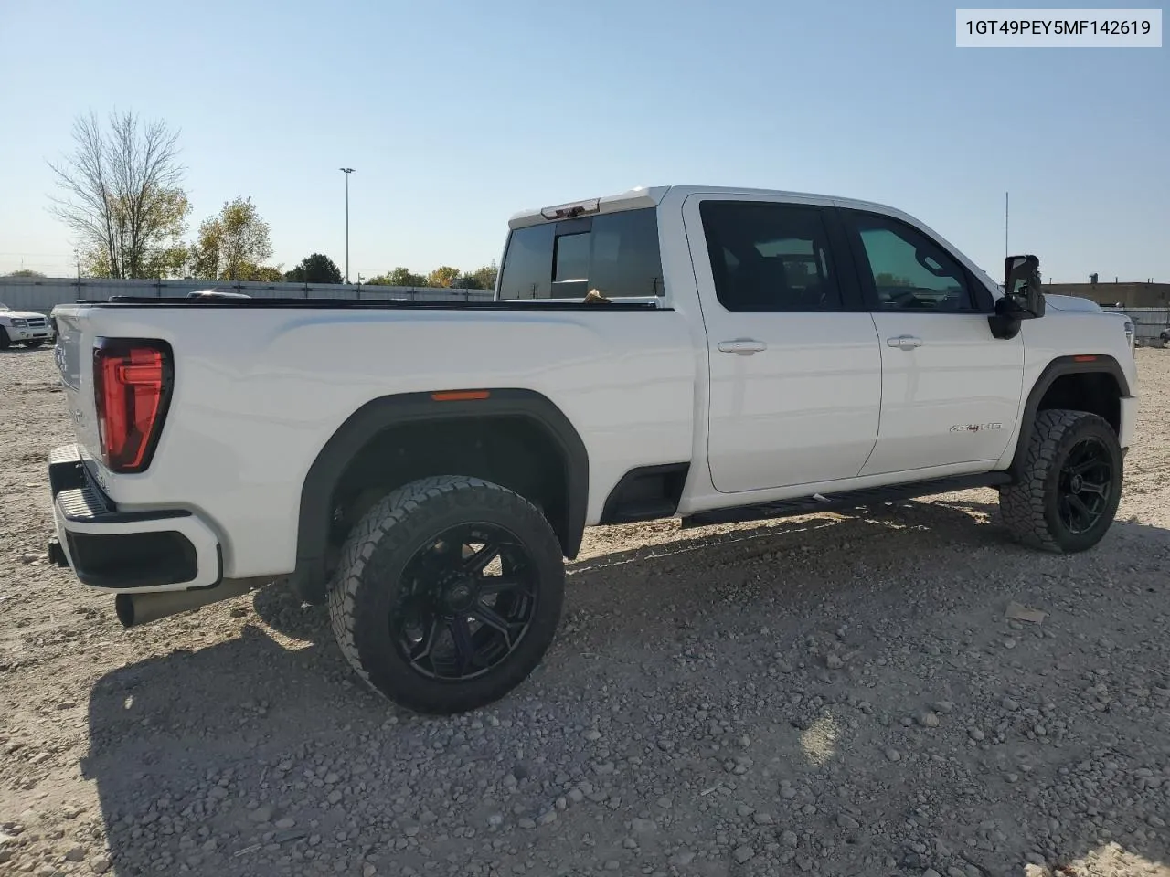 2021 GMC Sierra K2500 At4 VIN: 1GT49PEY5MF142619 Lot: 74807964