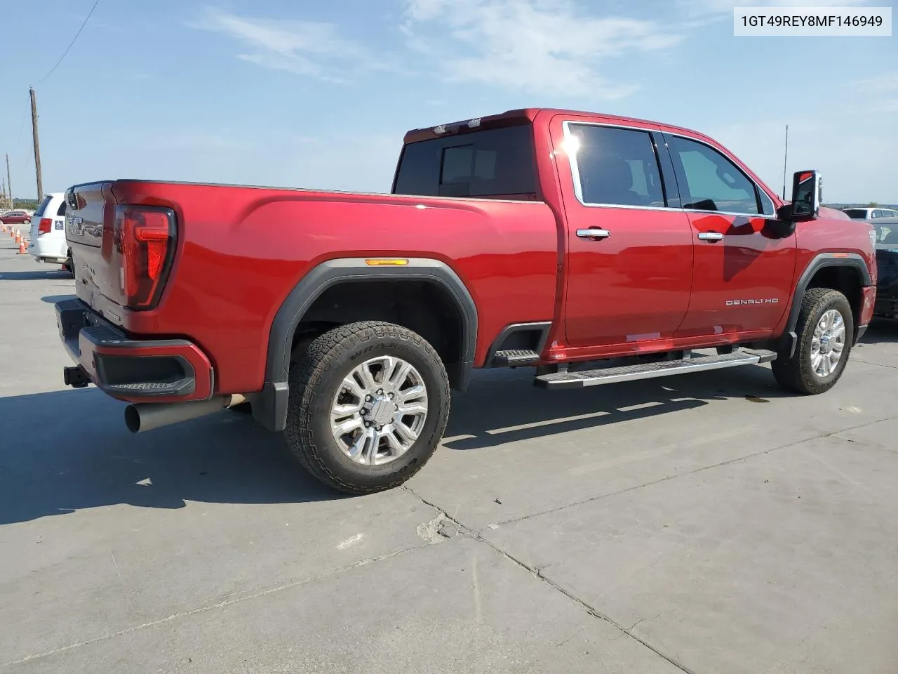 2021 GMC Sierra K2500 Denali VIN: 1GT49REY8MF146949 Lot: 74831074