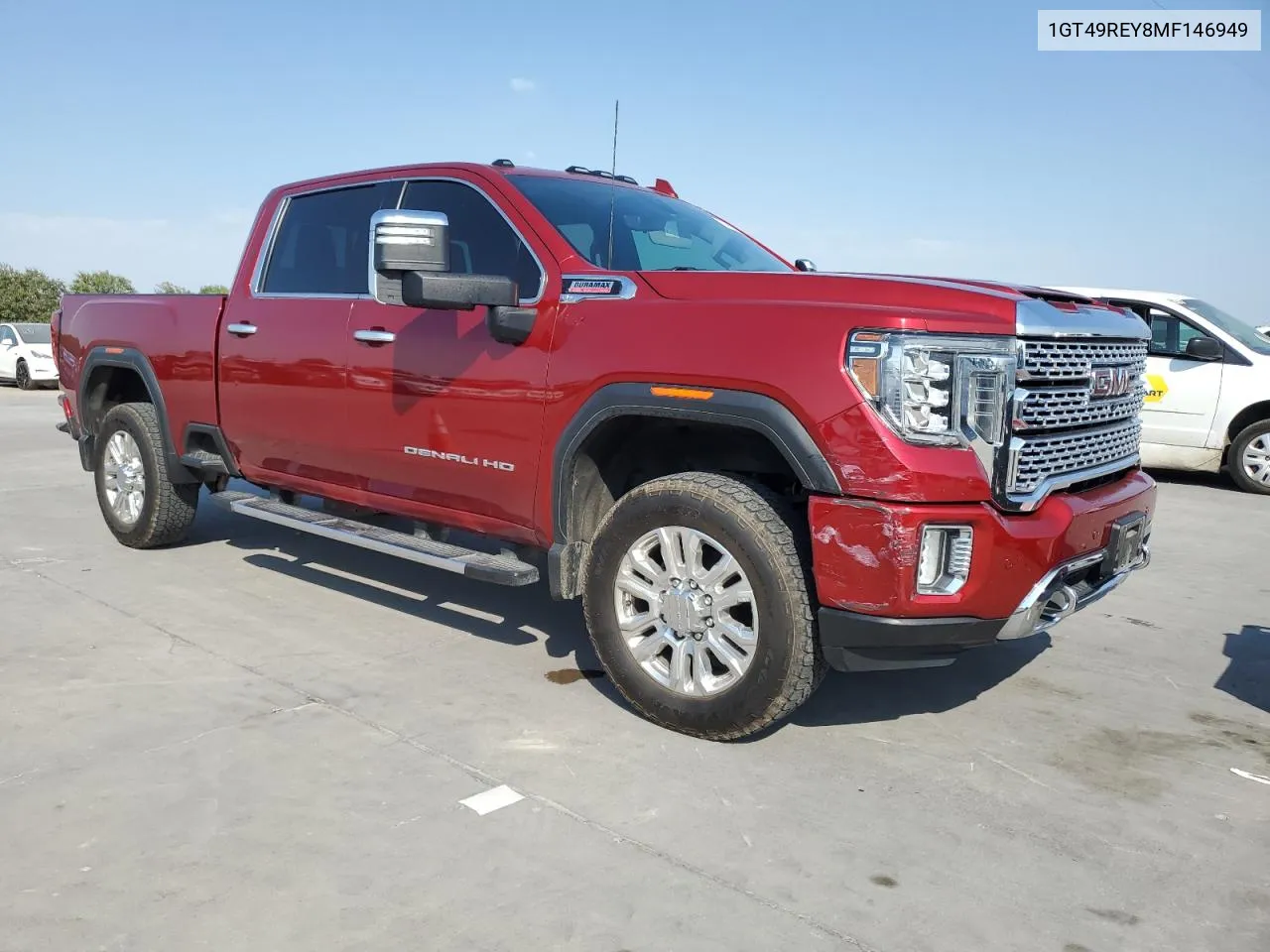 2021 GMC Sierra K2500 Denali VIN: 1GT49REY8MF146949 Lot: 74831074