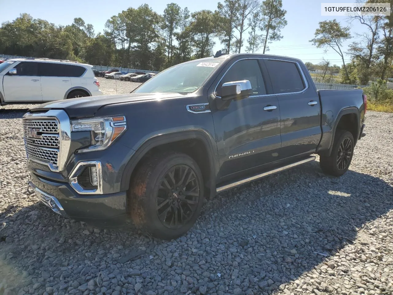 2021 GMC Sierra K1500 Denali VIN: 1GTU9FEL0MZ206126 Lot: 74842874