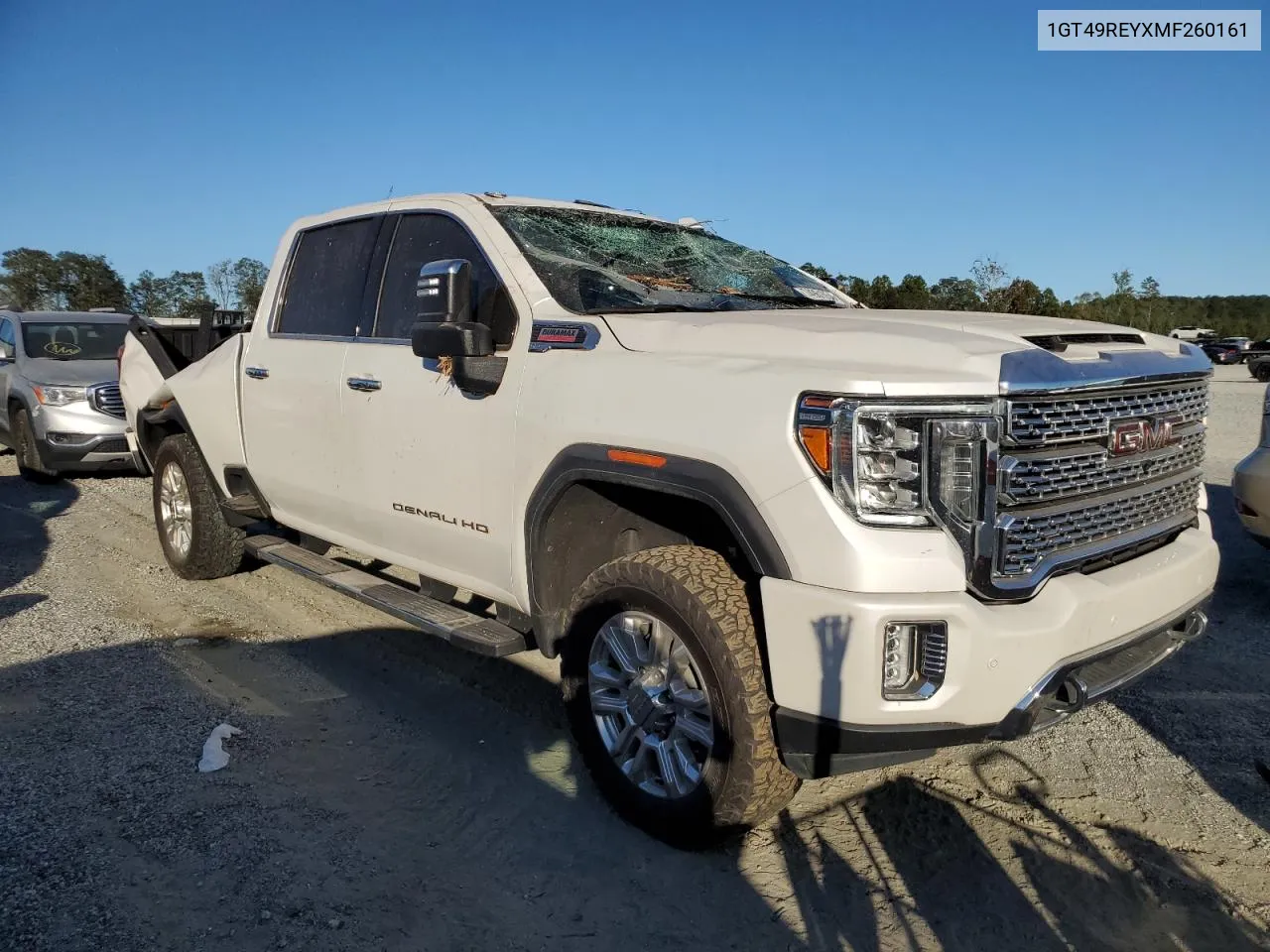 2021 GMC Sierra K2500 Denali VIN: 1GT49REYXMF260161 Lot: 74961054