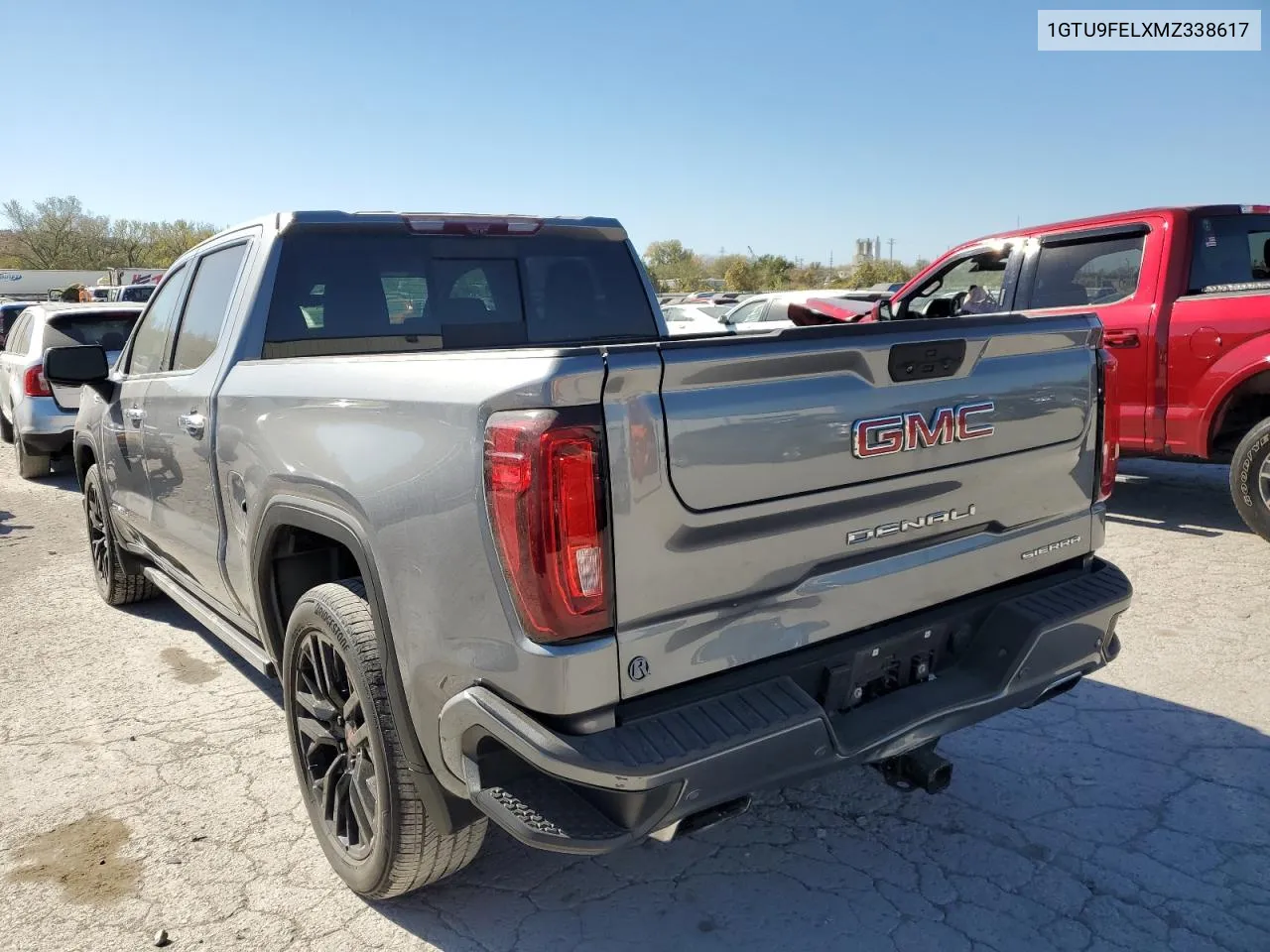 1GTU9FELXMZ338617 2021 GMC Sierra K1500 Denali