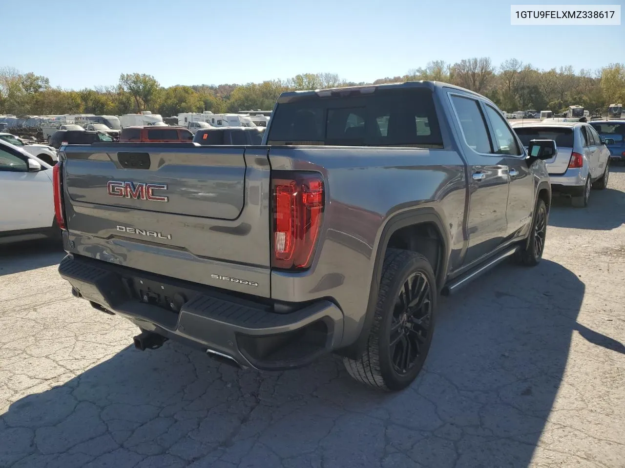 1GTU9FELXMZ338617 2021 GMC Sierra K1500 Denali