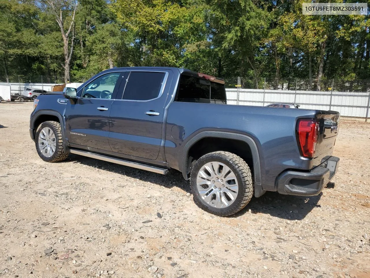 2021 GMC Sierra K1500 Denali VIN: 1GTU9FET8MZ303591 Lot: 75184134