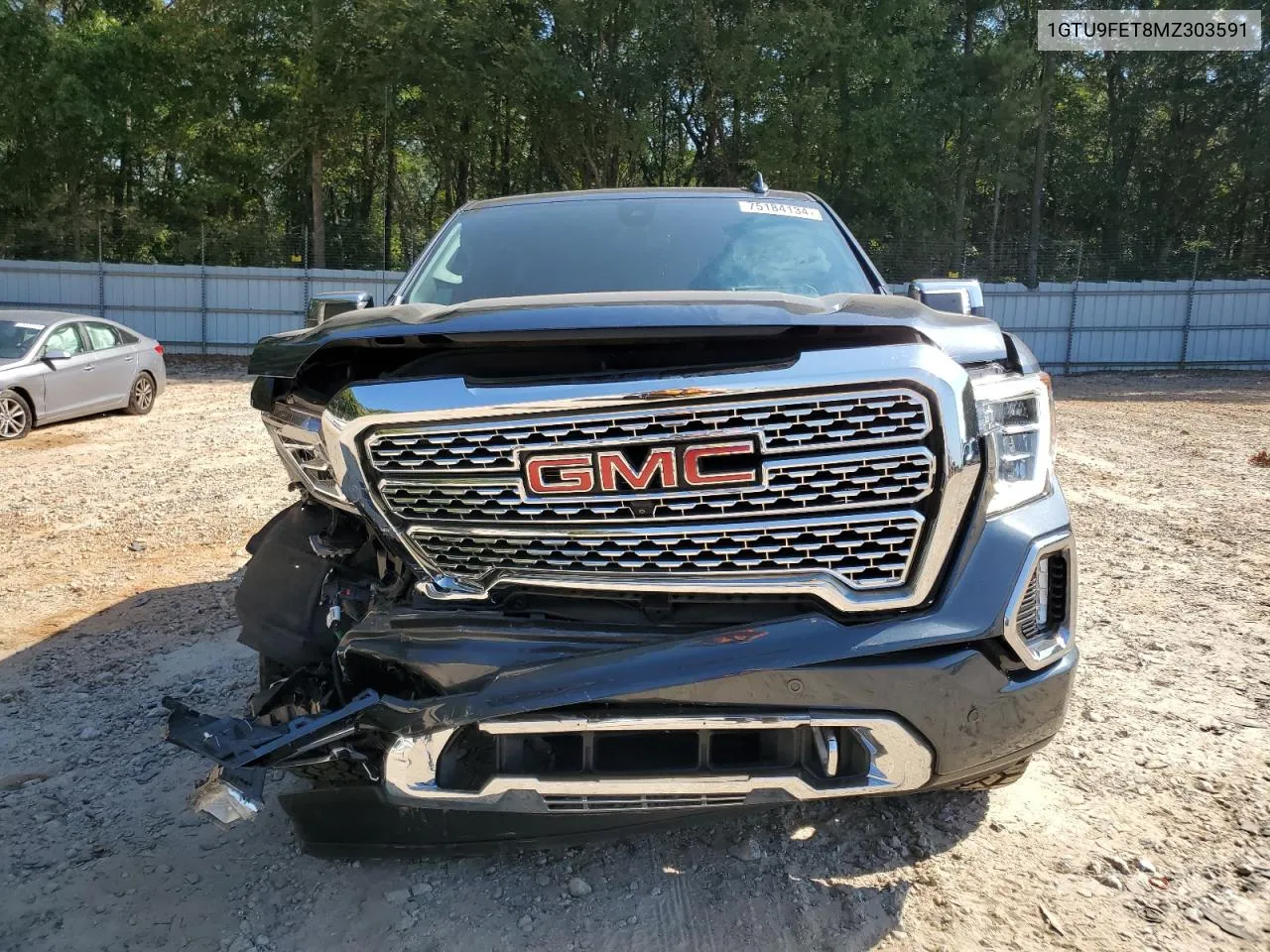 2021 GMC Sierra K1500 Denali VIN: 1GTU9FET8MZ303591 Lot: 75184134