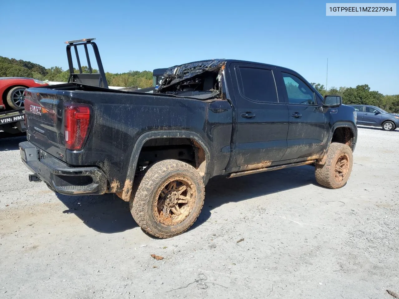 2021 GMC Sierra K1500 At4 VIN: 1GTP9EEL1MZ227994 Lot: 75332544