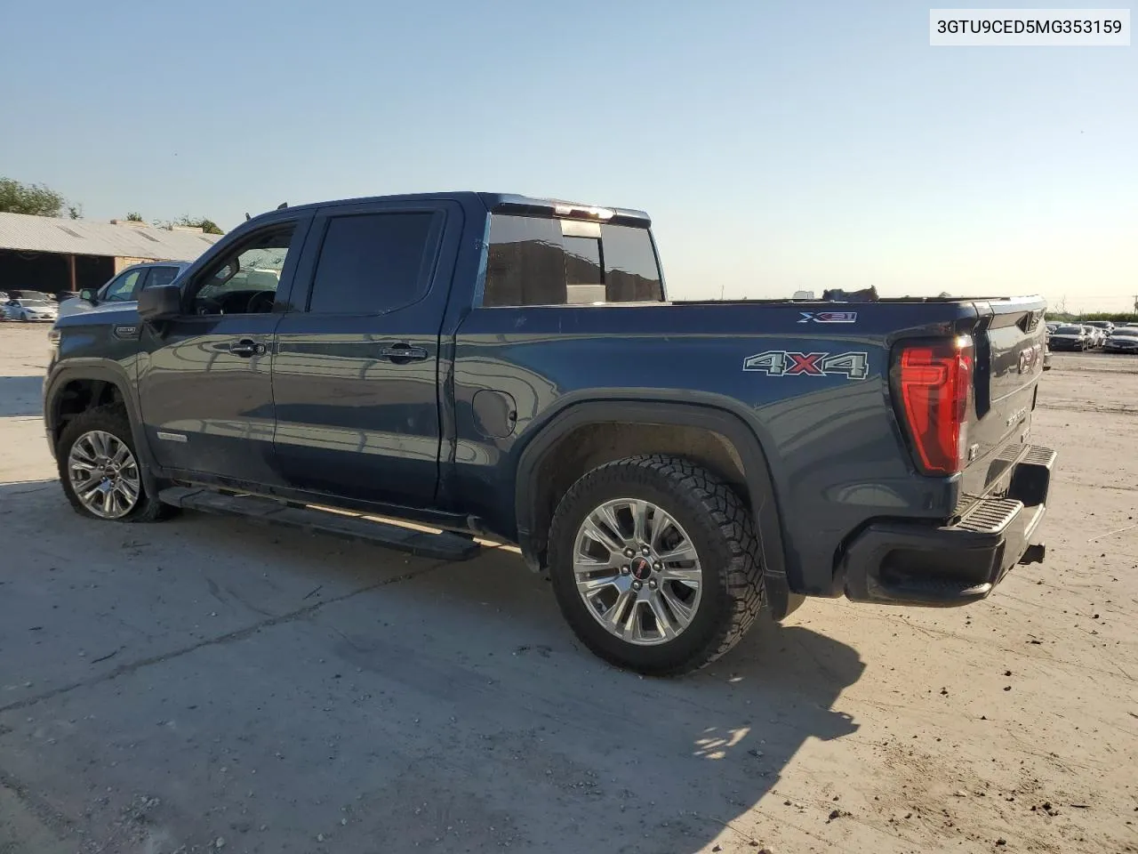 2021 GMC Sierra K15 VIN: 3GTU9CED5MG353159 Lot: 75474414