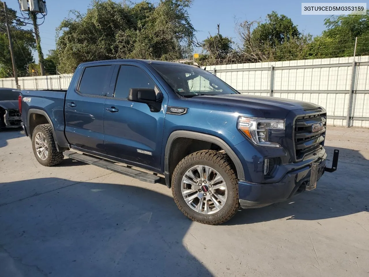 2021 GMC Sierra K15 VIN: 3GTU9CED5MG353159 Lot: 75474414