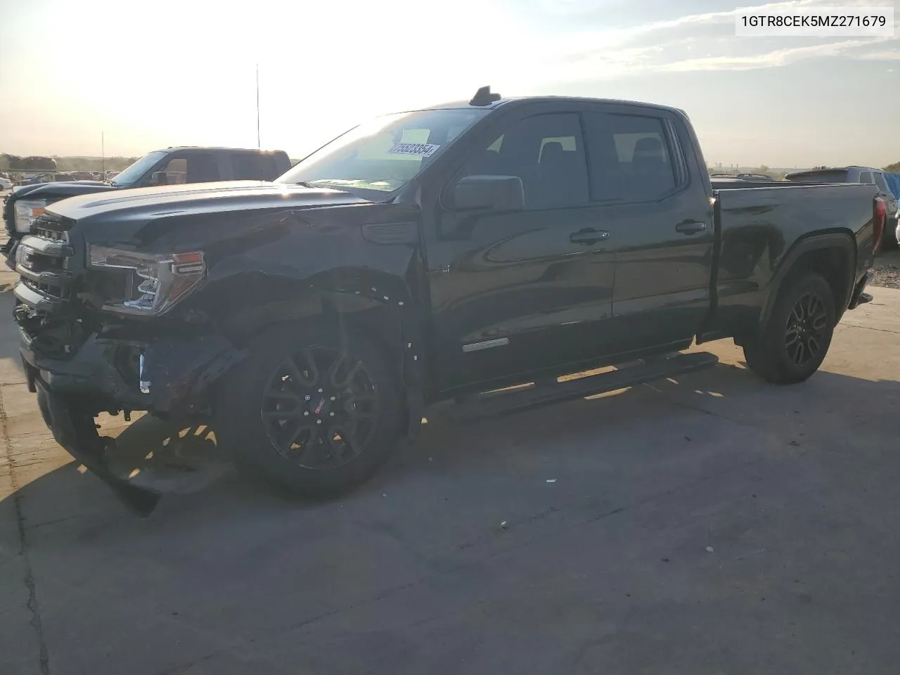 2021 GMC Sierra C1500 Elevation VIN: 1GTR8CEK5MZ271679 Lot: 75523354