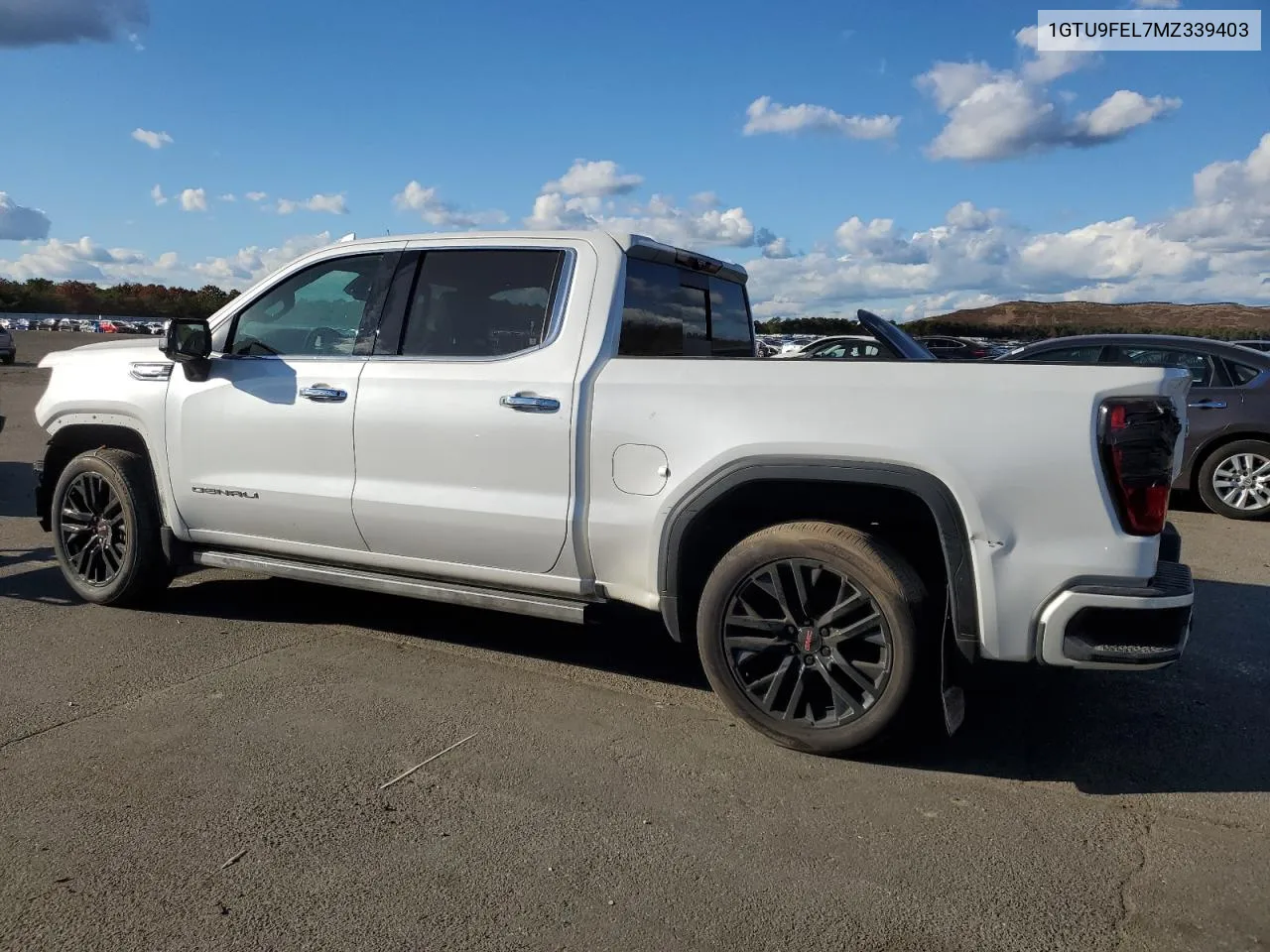 1GTU9FEL7MZ339403 2021 GMC Sierra K1500 Denali