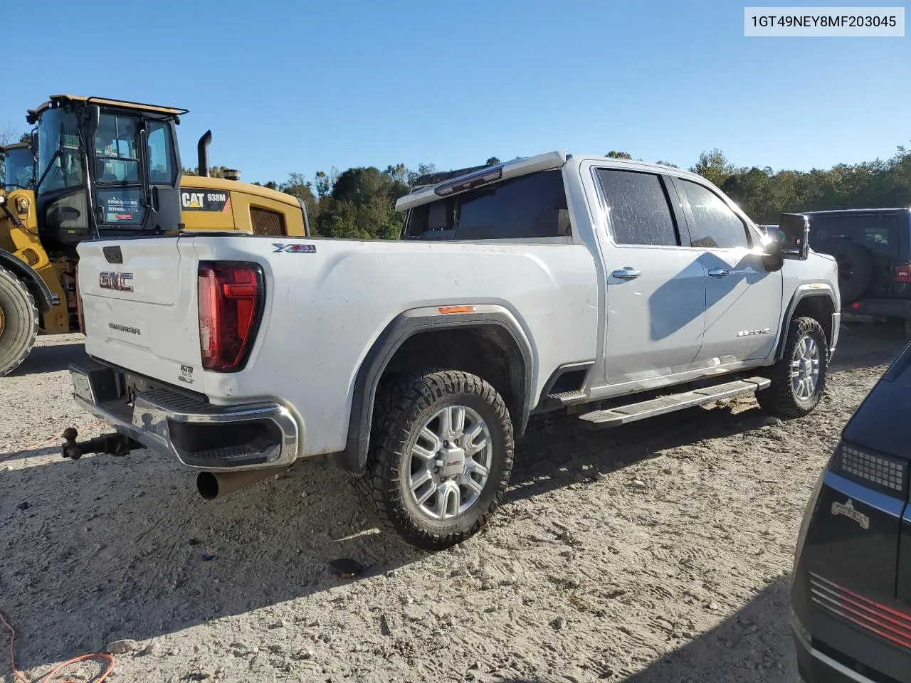 2021 GMC Sierra K2500 Slt VIN: 1GT49NEY8MF203045 Lot: 76106764