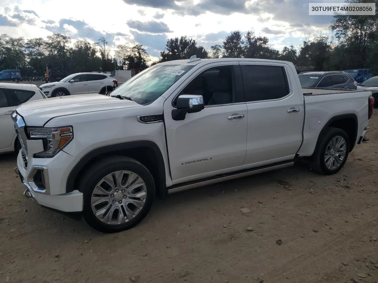 2021 GMC Sierra K1500 Denali VIN: 3GTU9FET4MG208056 Lot: 76352014