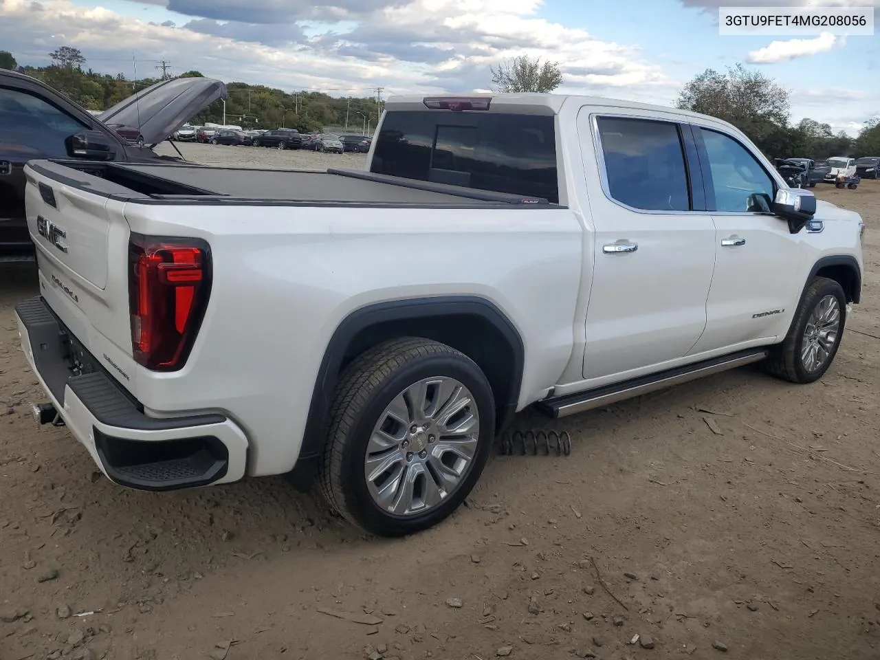 2021 GMC Sierra K1500 Denali VIN: 3GTU9FET4MG208056 Lot: 76352014