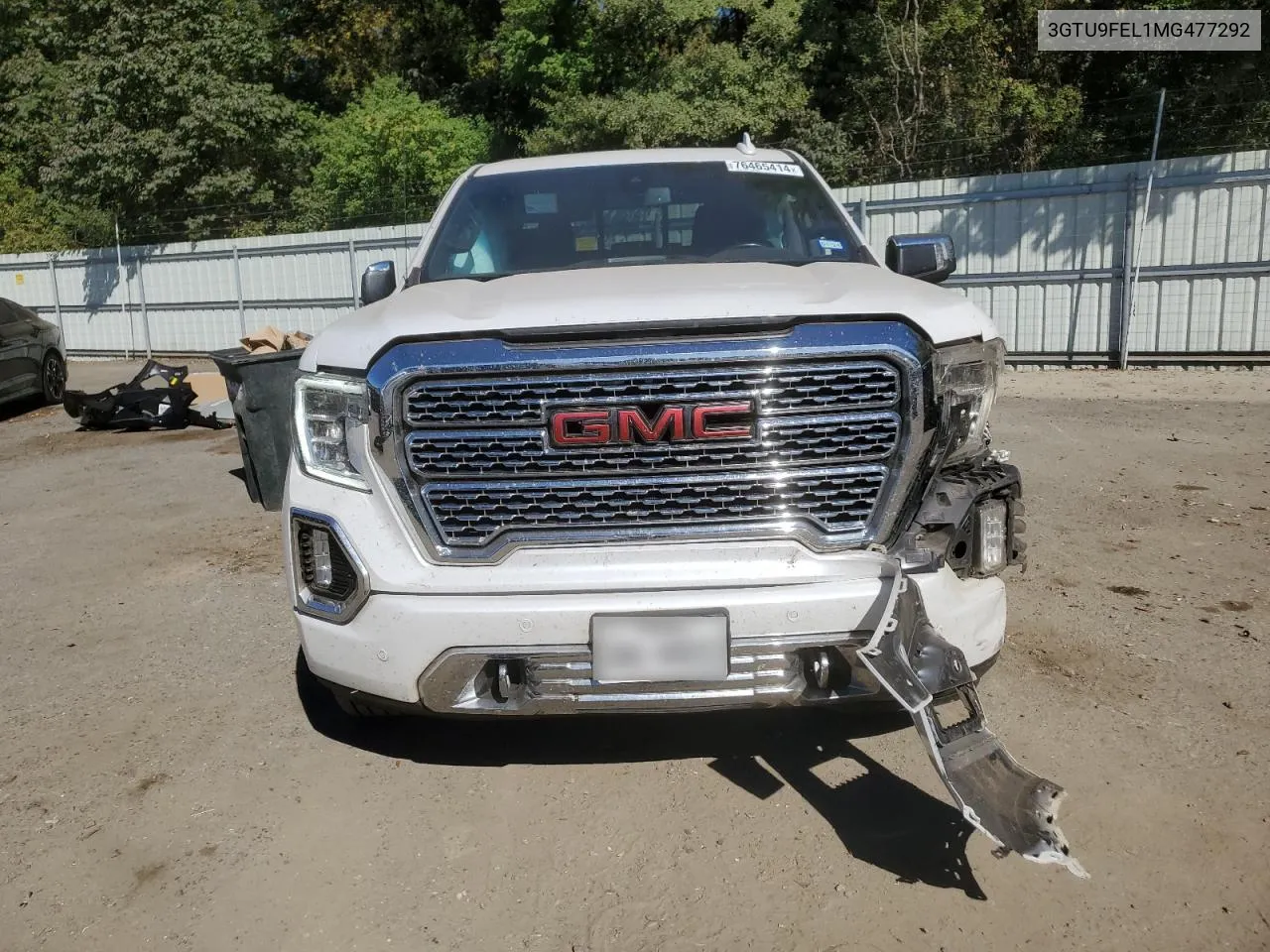 2021 GMC Sierra K1500 Denali VIN: 3GTU9FEL1MG477292 Lot: 76465414