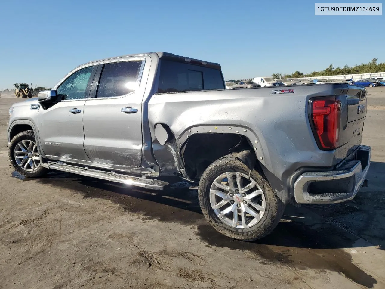 2021 GMC Sierra K1500 Slt VIN: 1GTU9DED8MZ134699 Lot: 76593584