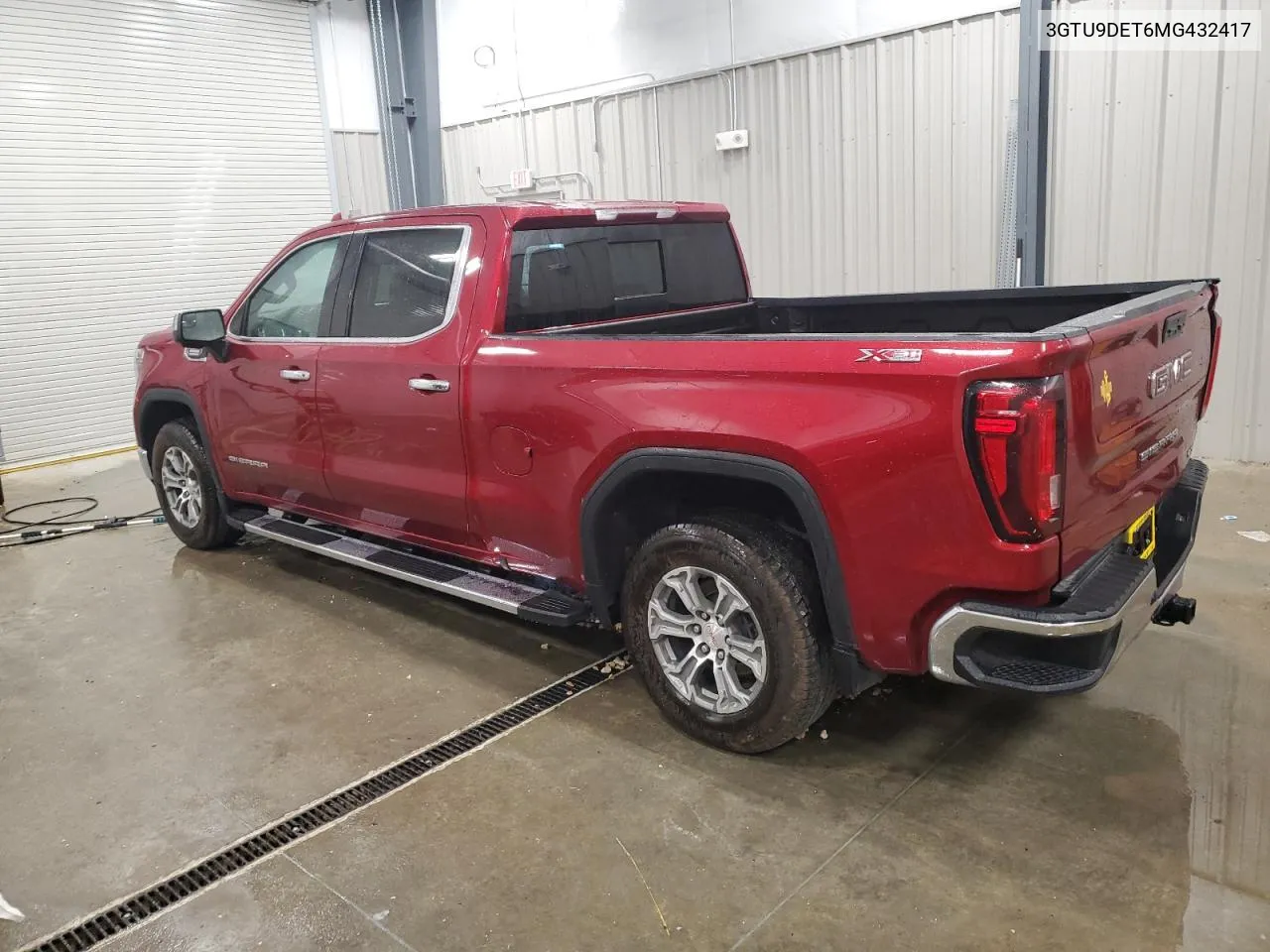 2021 GMC Sierra K1500 Slt VIN: 3GTU9DET6MG432417 Lot: 76759244