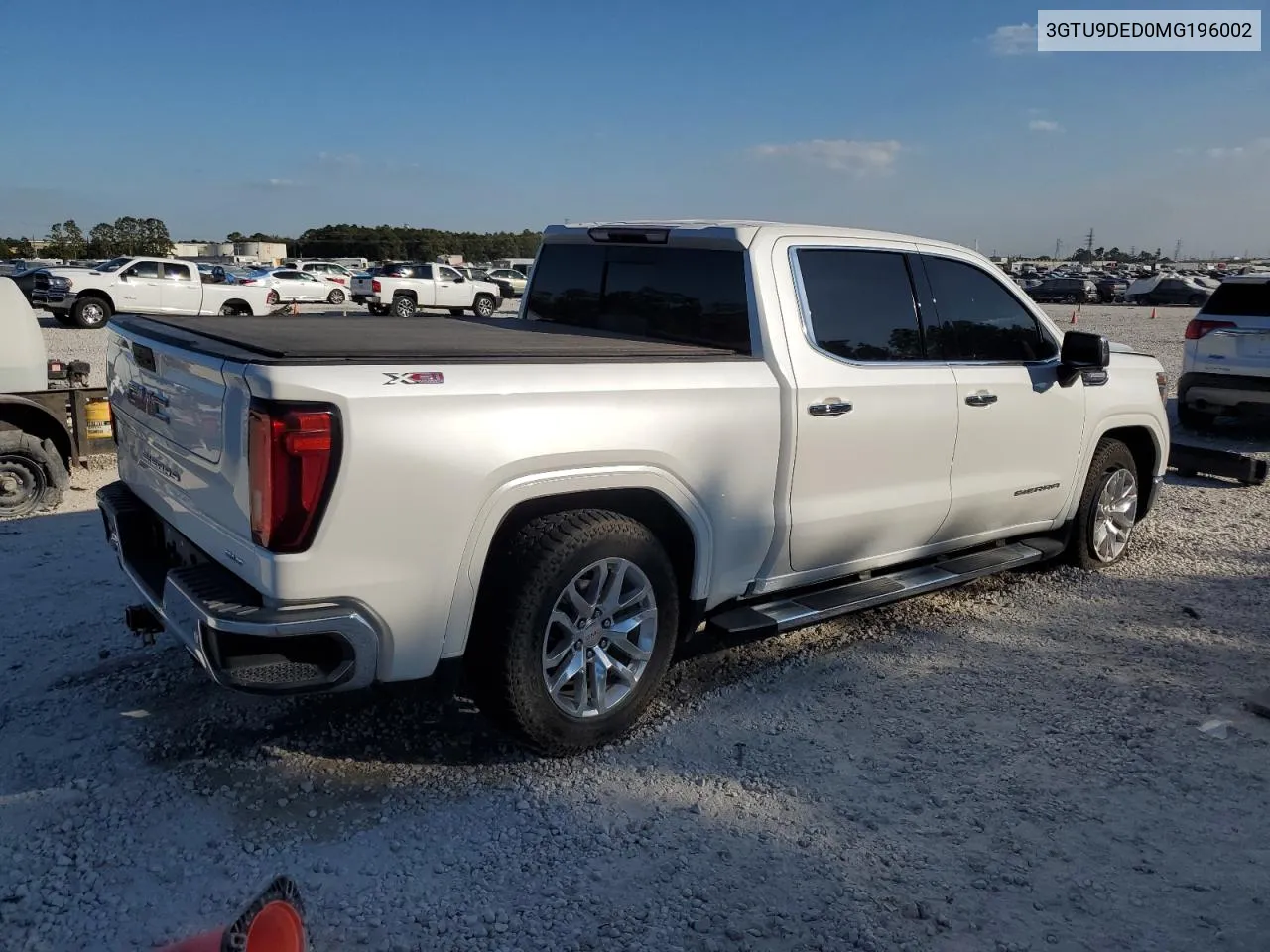 2021 GMC Sierra K1500 Slt VIN: 3GTU9DED0MG196002 Lot: 76936744